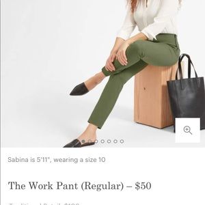 Everlane work pant✨